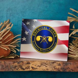 Plaque Photo Vétérinaire du Corps chimique