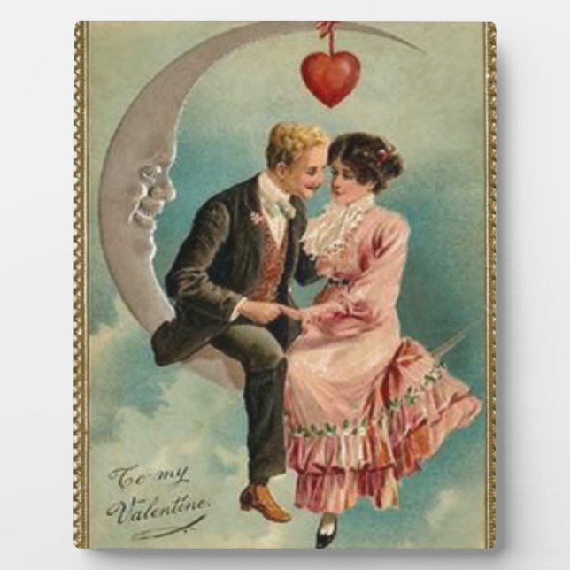 Plaque Photo victorian valentines (Devant)