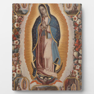 Plaque Photo Vierge Guadalupe