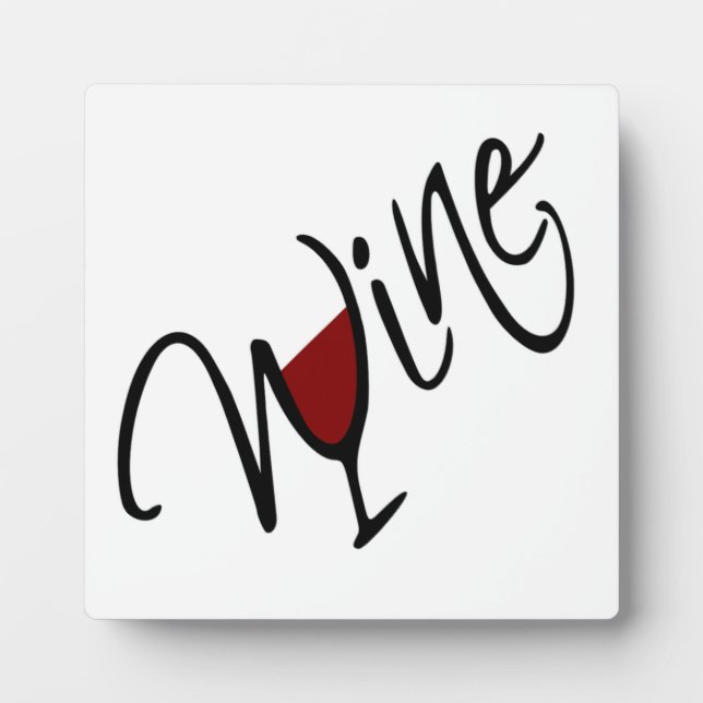 PLAQUE PHOTO VIN (Devant)