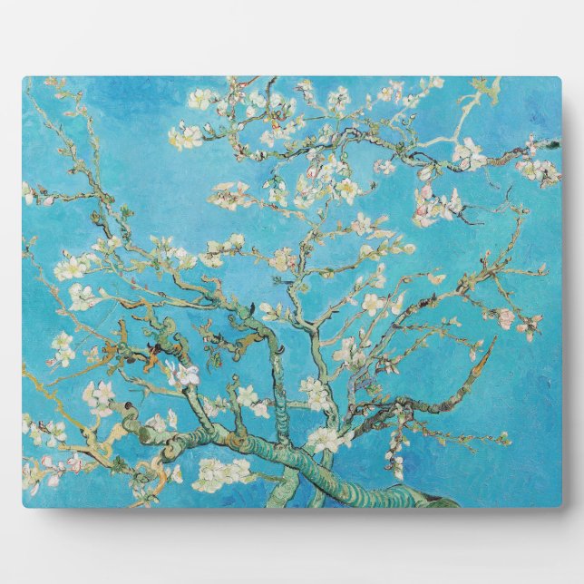 Plaque Photo Vincent van Gogh - Floraison de l'amandier (Devant)