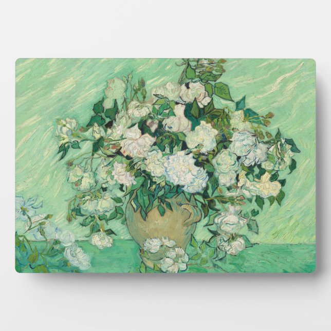 Plaque Photo Vincent van Gogh Impressionniste Rose (Devant)