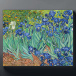Plaque Photo Vincent Van Gogh - Irises<br><div class="desc">Irises / Iris - Vincent Van Gogh,  1889</div>