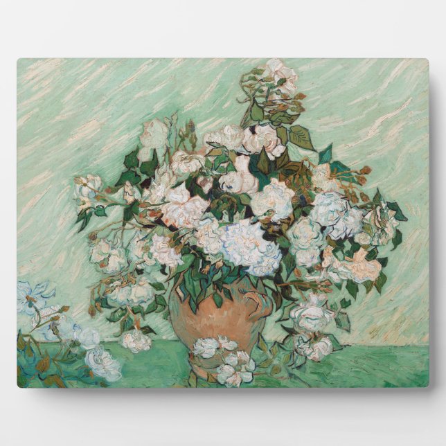 Plaque Photo Vincent van Gogh | Rose, 1890 (Devant)