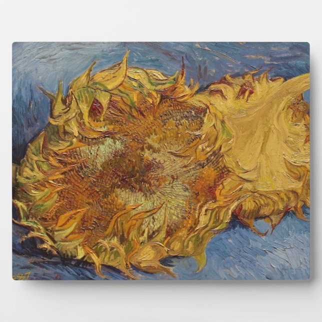Plaque Photo Vincent van Gogh | Sunflowers, 1887 (Devant)