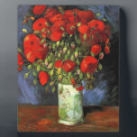 Plaque Photo Vincent Van Gogh Vase Avec Des Poppies Rouges<br><div class="desc">Vincent Van Gogh Vase Avec Des Poppies Rouges</div>