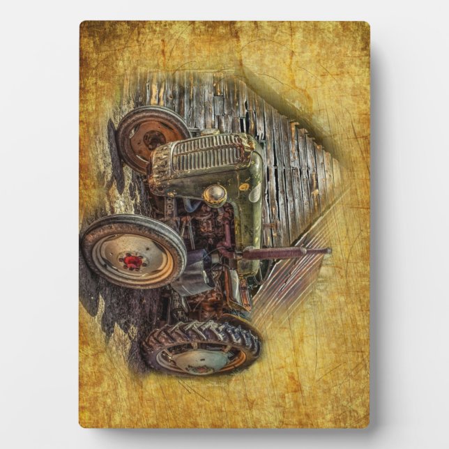 Plaque Photo Vintage Farm (Devant)