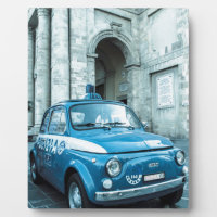 Vintage Fiat 500 Cinquecento voiture de police en 