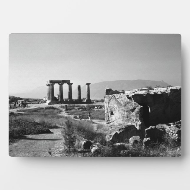 Plaque Photo Vintage Greece (Devant)