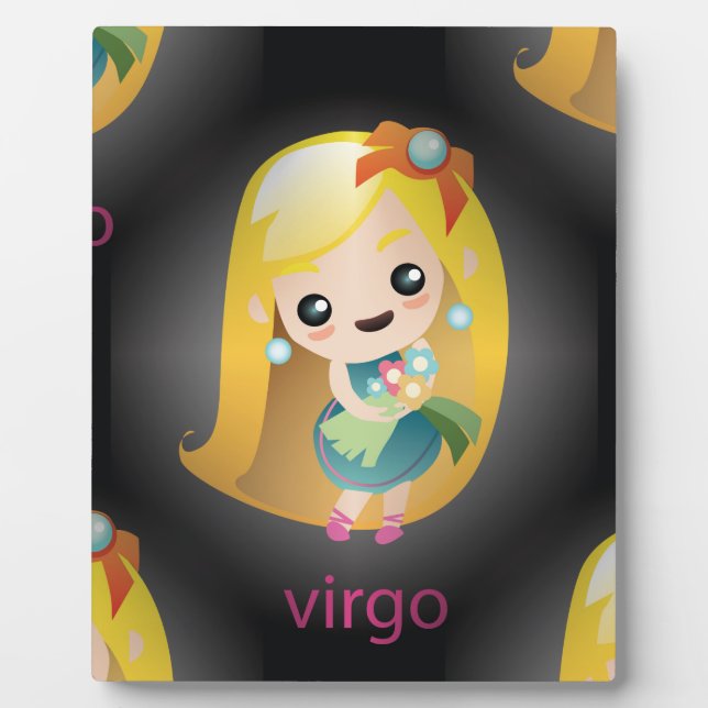 Plaque Photo virgo kawaii (Devant)
