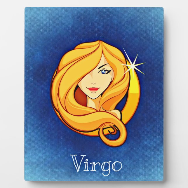 Plaque Photo Virgo, Vergine (Devant)