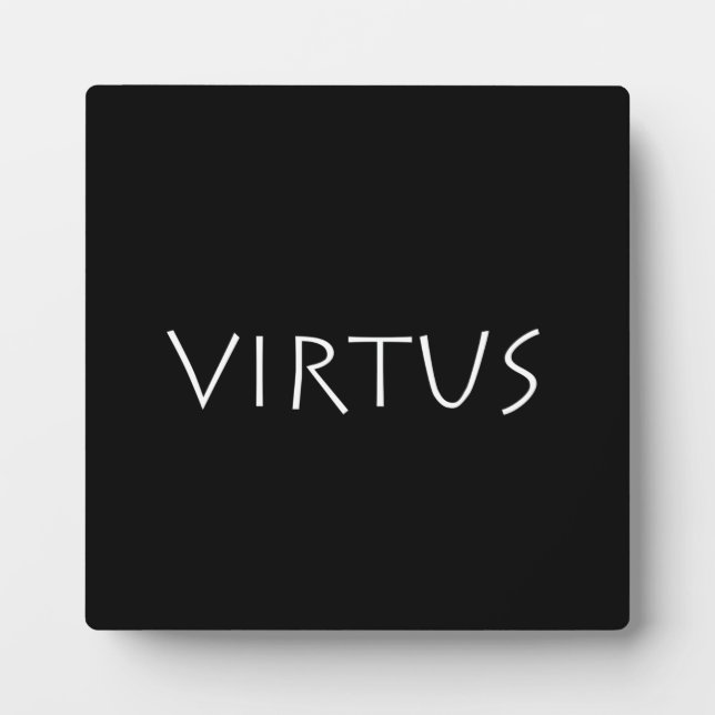Plaque Photo Virtus (Devant)