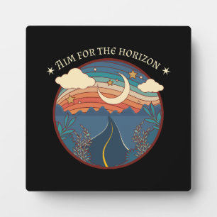 Plaque Photo Viser l'horizon voyage nature roadtrip