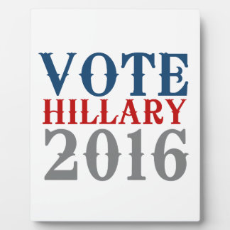 Plaque Photo VOTE HILLARY CLINTON 2016 VINTAGE.png