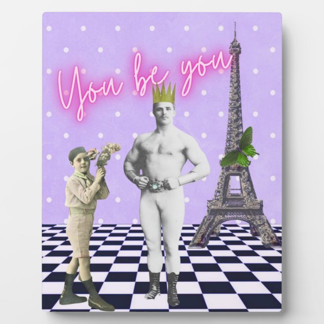 Plaque Photo Vous Devez Donner Du Pouvoir À L'Art Pop (Devant)