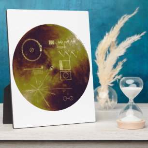 Plaque Photo Voyager 1 et 2 Golden Record Sons of Earth
