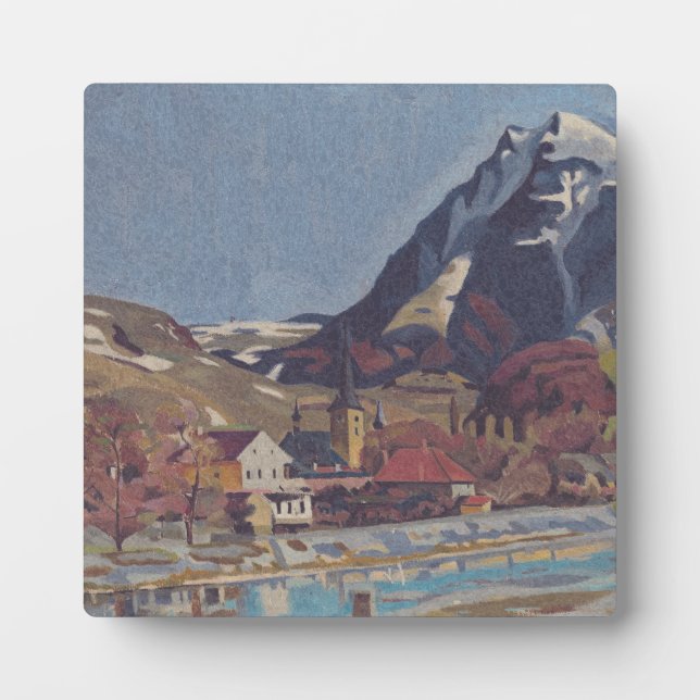 Plaque Photo Vue de Dolný Kubín par Arnold Peter Weisz (Devant)