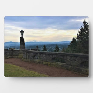 Plaque Photo Vue du mont Hood, Portland, Oregon