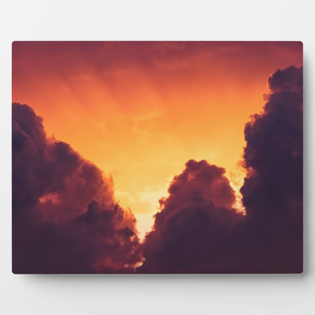 Plaque Photo w en météo (Devant)