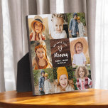 Plaque Photo We Love You Mommy Family Wood Photo Collage<br><div class="desc">La Plaque de collage photo moderne de la famille We Love You est un souvenir qui célèbre le lien spécial entre une mère et sa famille. Avec un design personnalisable, cette plaque vous permet de télécharger vos photos de famille préférées et de les organiser dans un beau collage. L'agencement élégant...</div>