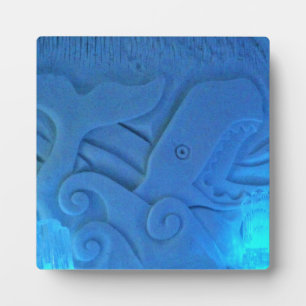 Plaque Photo Whale room at Hotel de Glace, Québec, Canada