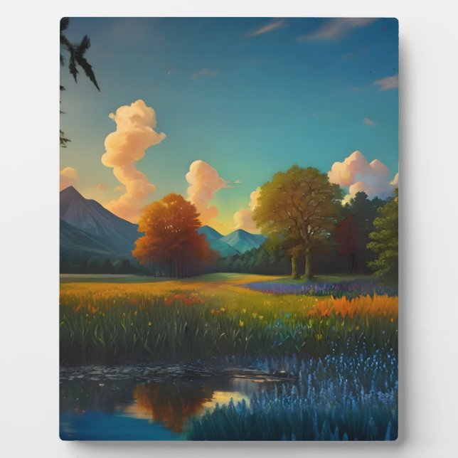 Plaque Photo Whispers of the Wild Meadow (Devant)