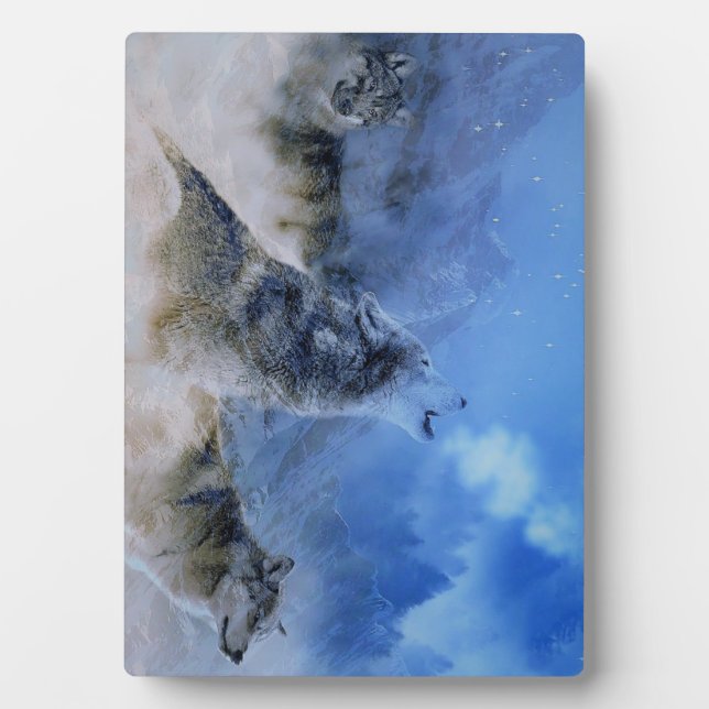 Plaque Photo Wolf Spirits (Devant)