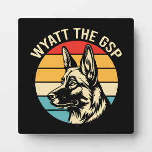 Plaque Photo Wyatt Le Gsp