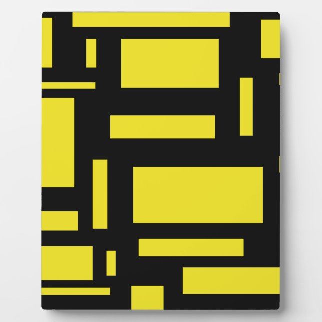 Plaque Photo Yellow Maze (Devant)