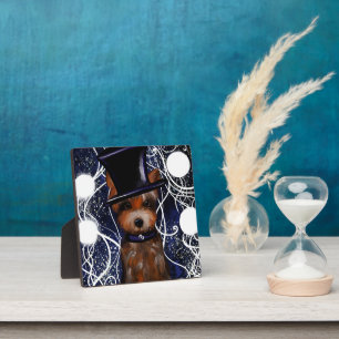 PLAQUE PHOTO YORKIE