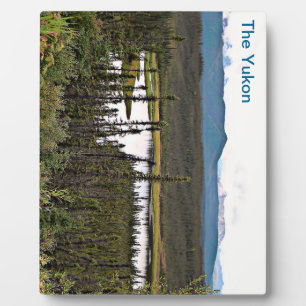 Plaque Photo Yukon Pond