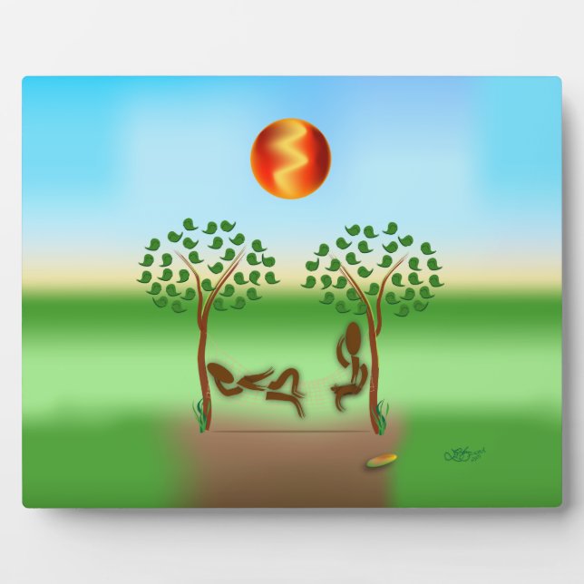 Plaque Photo Zinglees ~ Août (Devant)