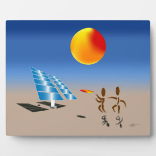 Plaque Photo Zinglees ~ Énergie solaire