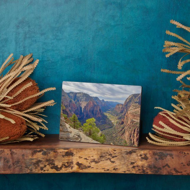 Plaque Photo Zion Canyon | Utah (Côté)