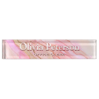 Plaque rouge Soft Pink Alcok Ink Art Desk