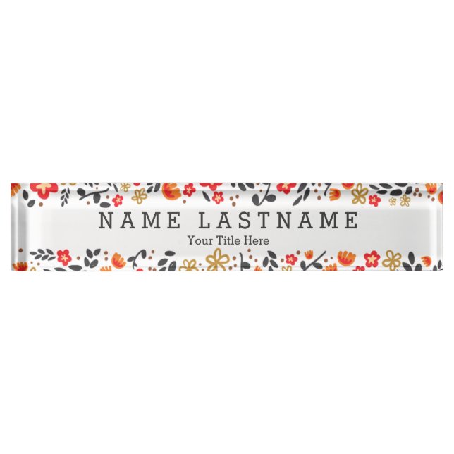 Plaque signalétique blanche faite sur commande (Devant)