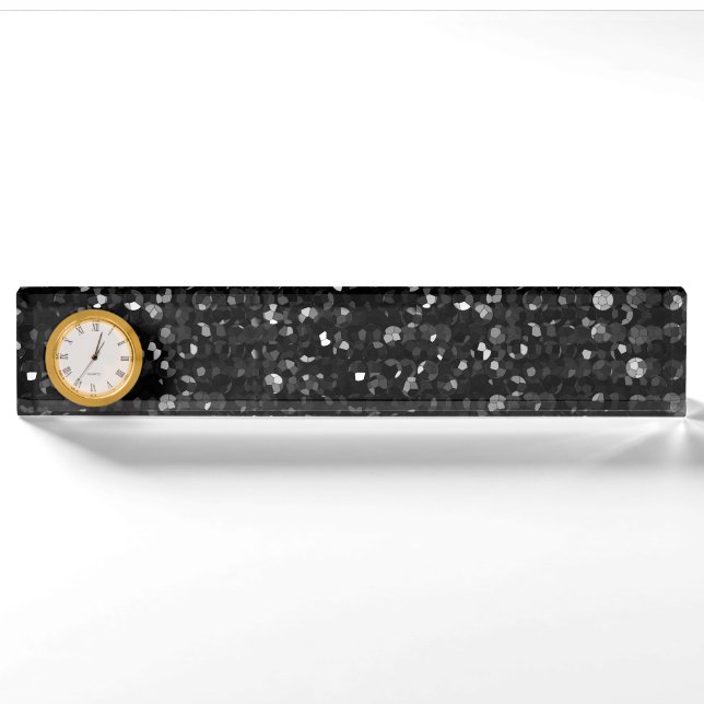 Plaque signalétique Bling en cristal Strass de (Devant)