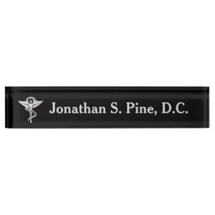 Plaque signalétique de bureau personnalisée par