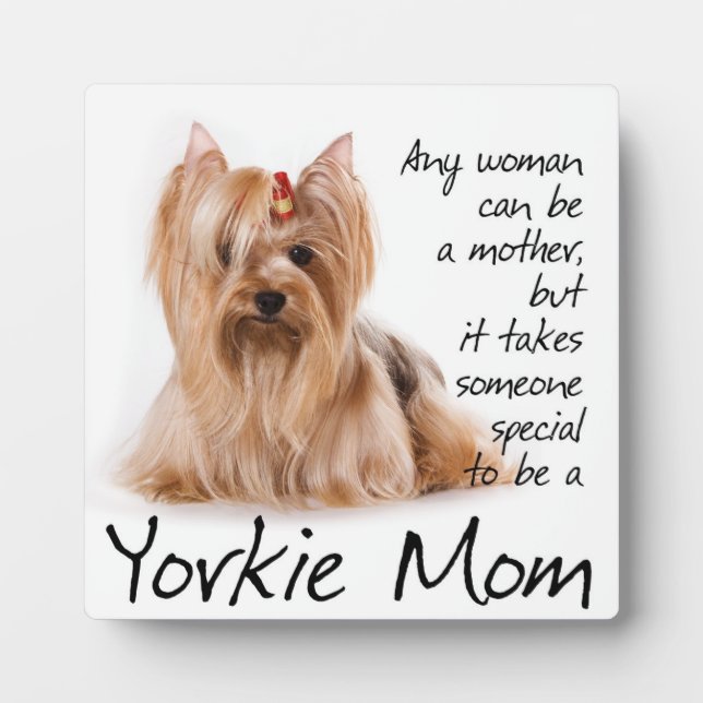 Plaque Yorkie Mom (Devant)