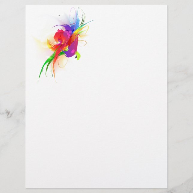 Plaques de peinture Abstraites Rainbow Lorikeet (Devant)