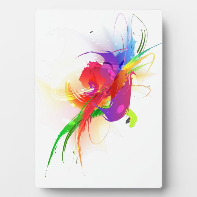 Plaques de peinture Abstraites Rainbow Lorikeet (Devant)