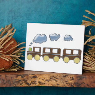 Plaques de photos du train Choo Choo