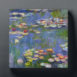 Plaques Monet Water 1916 Plaque<br><div class="desc">Plaque Monet Water Lilies 1916. Peinture à l'huile sur toile de 1916. L'impressionniste Claude Monet demeure réputé et apprécié pour les peintures de nénuphars qu'il a réalisées dans son étang de jardin de Giverny. Cette peinture spécifique de nénuphars, datant de 1916, révèle l’évolution de Monet vers une abstraction croissante et...</div>