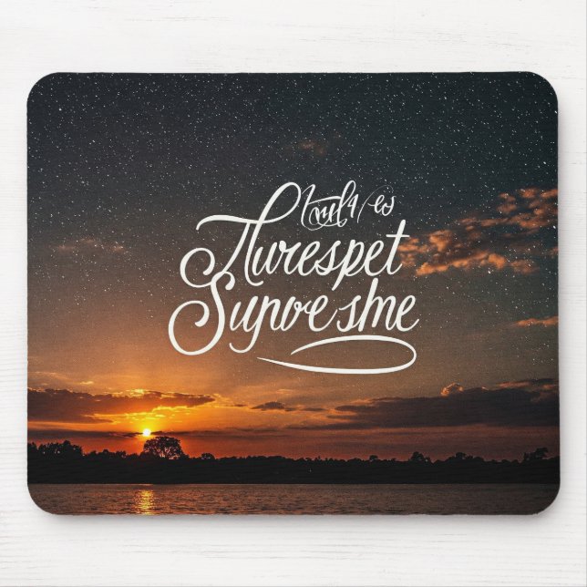 Plaquettes de souris et tapis de bureau (Devant)