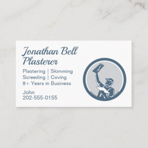 Plasterer Masonry Drywall Carte de visite