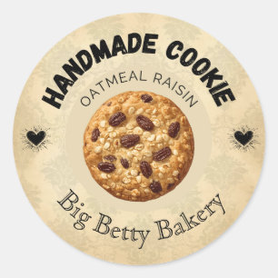 Plat d'avoine personnalisée Raisin Étiquettes de b