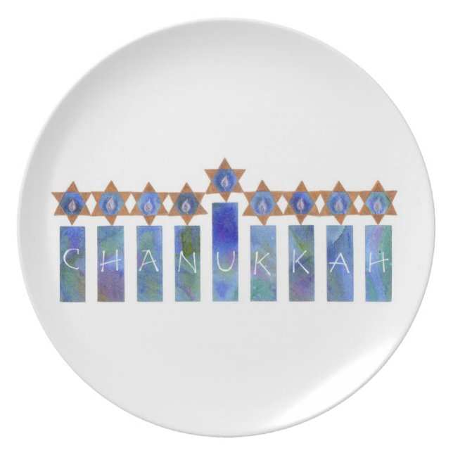 Plat de Chanukkah (Devant)