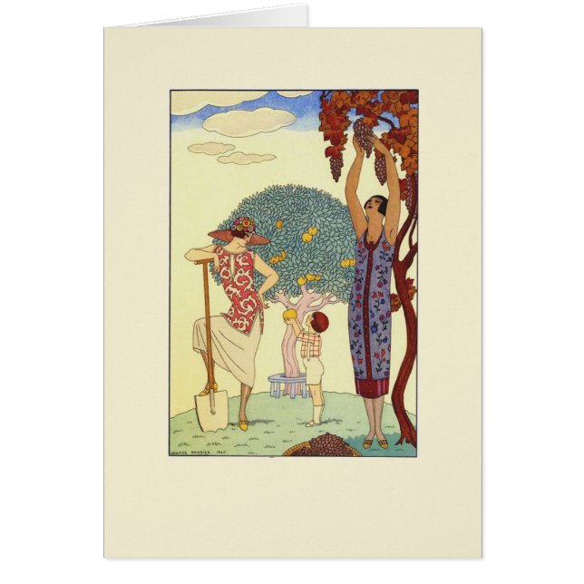 plat de mode des années 1920, robes (Devant)