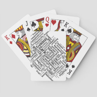 Plate-forme des cartes de jeu