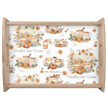 Citrouille Spice Fall Harvest Famille Blanc et Ora